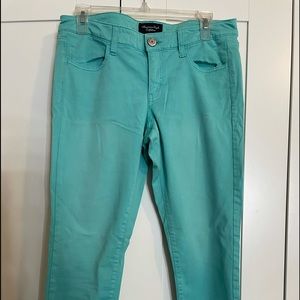 American Eagle Jeggin 8 teal
